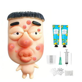CIYOJA SquishFace pimple pop close-up showing satisfying silicone texture for stress relief.