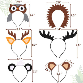 CiyvoLyeen deer woodland headband adds charm to celebrations and events.