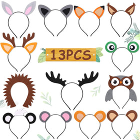 CiyvoLyeen fox woodland headband for playful party props and costumes.