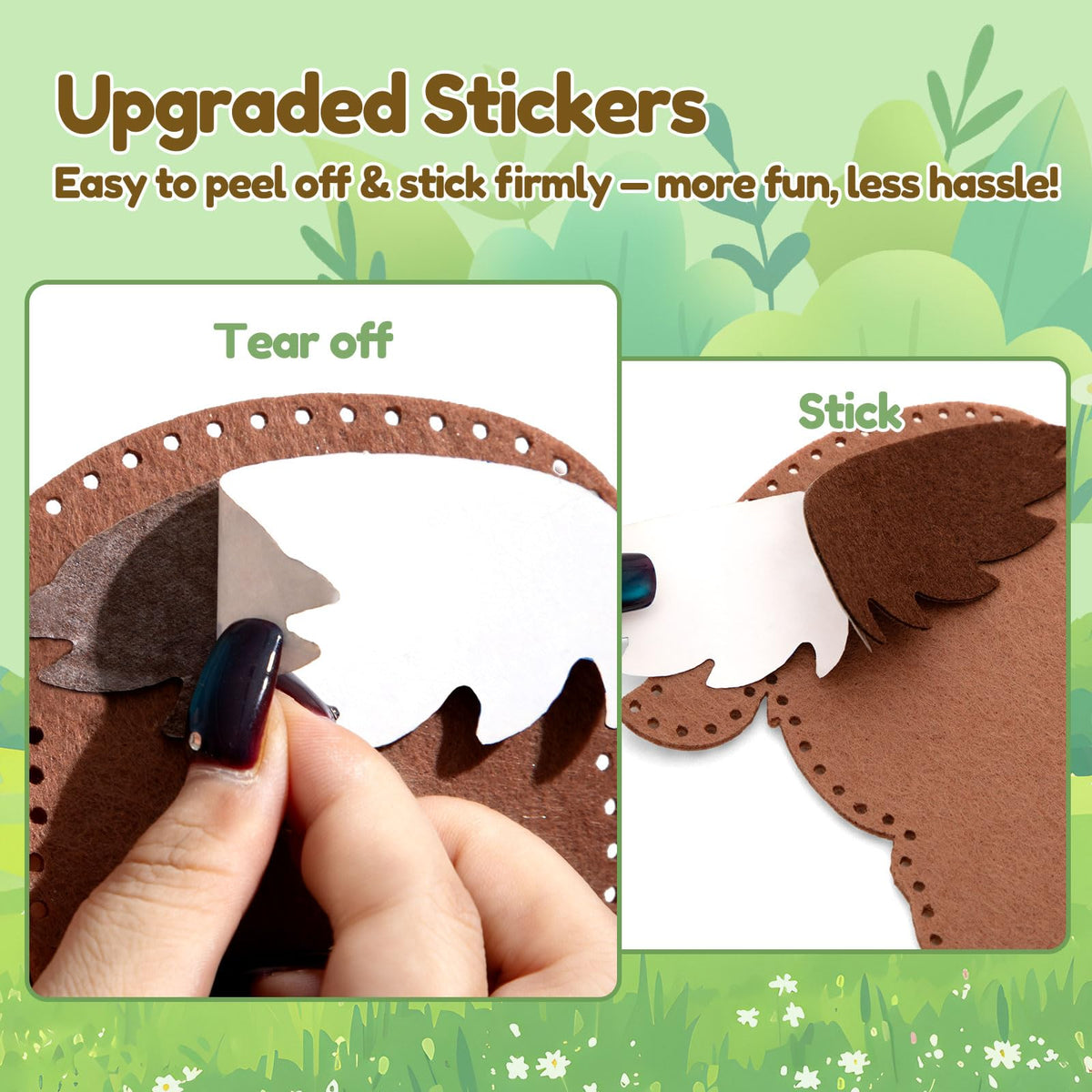 CiyvoLyeen Highland Cow Sewing Kit accessories enable versatile DIY keychains and ornaments.