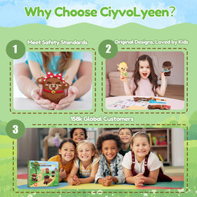 CiyvoLyeen Highland Cow Sewing Kit gift box makes a thoughtful birthday present.