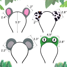 CiyvoLyeen jungle headband with koala for fun animal-themed celebrations.