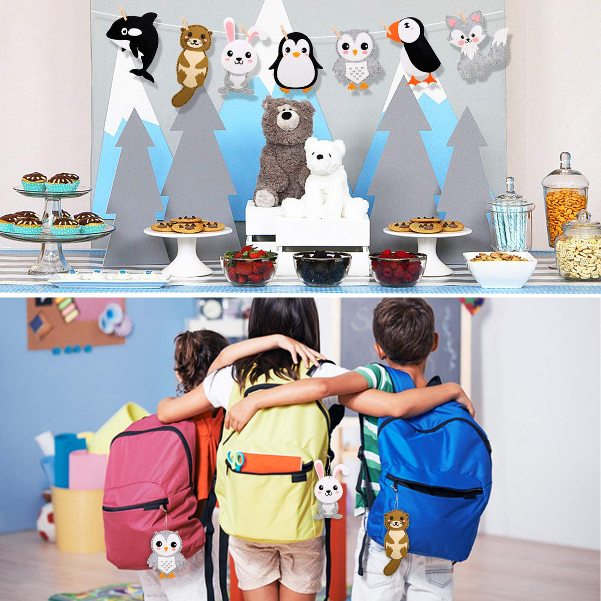CiyvoLyeen kids sewing craft kit storage keeps components organized after projects.