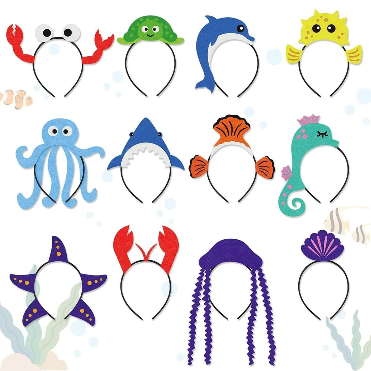 CiyvoLyeen sea horse headband ideal for playful dress-up and party photos