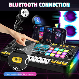 CL FUN DJ Mixer game mode builds hand-eye coordination.
