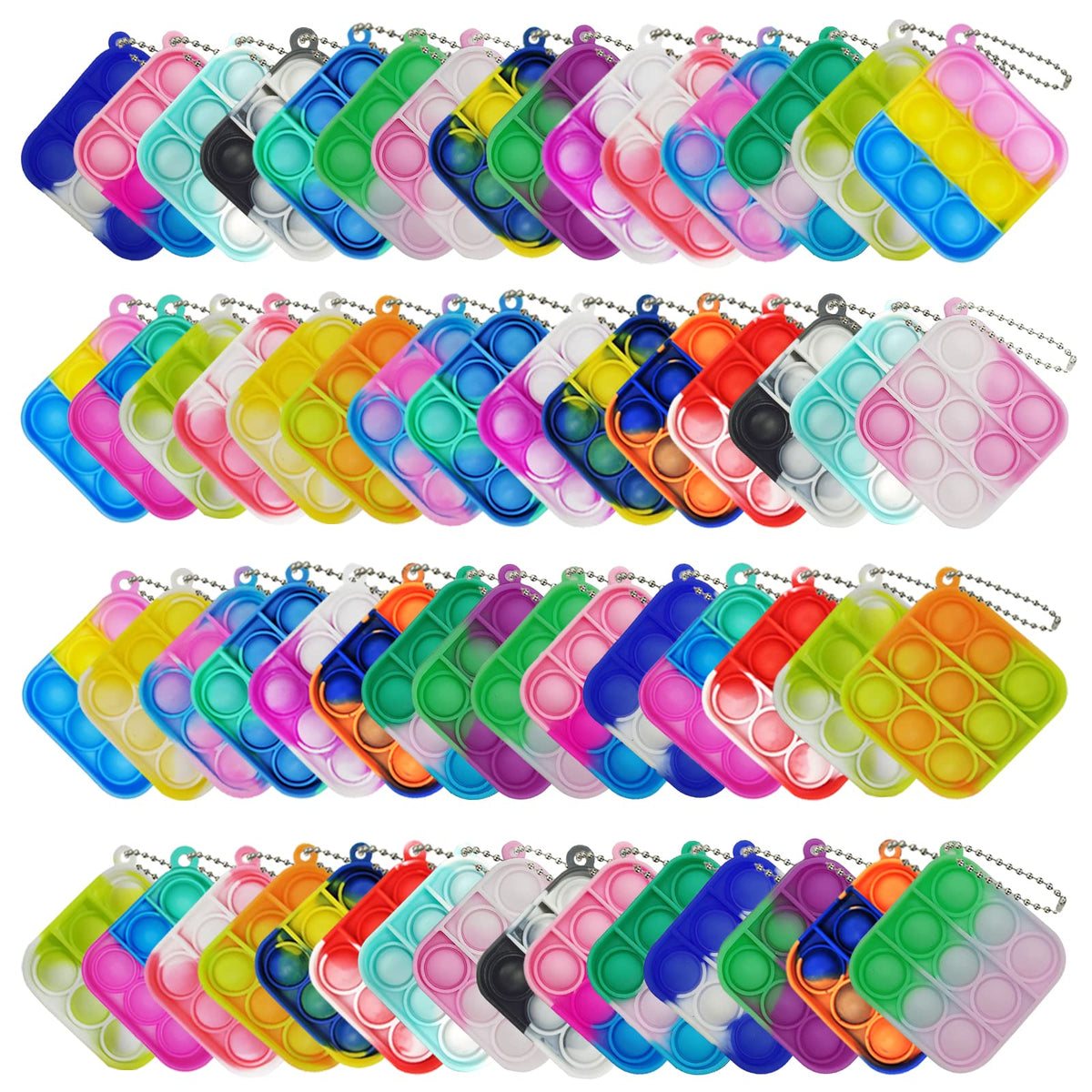 Clanam mini pop fidget bubble toy for portable stress relief