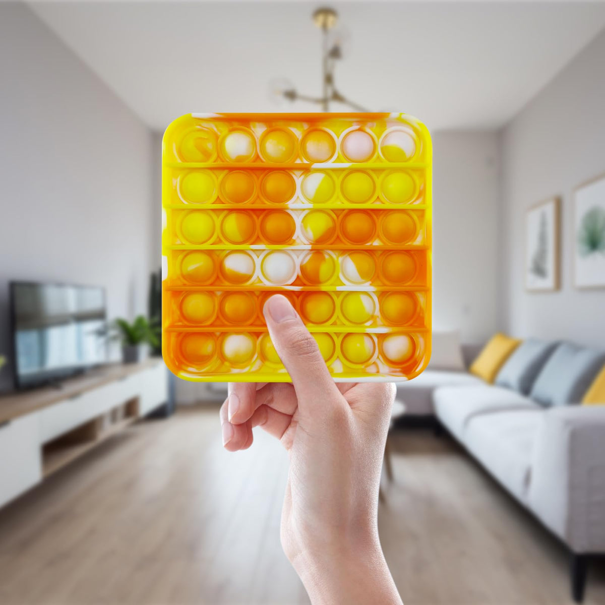 Clanam pop bubble fidget rectangle pack ideal as party favor.