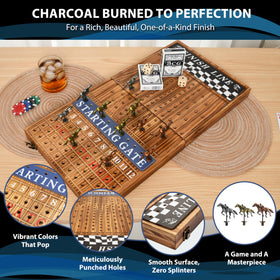 Classic Decor wooden dice ready for quick-start play