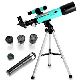 CLAVOLO refractor telescope assembly view for quick setup.