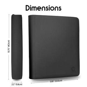 Clawsvios binder with reinforced edges for durability