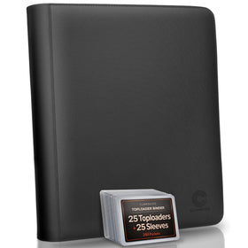 Clawsvios toploader binder with 288 pockets for organized card storage