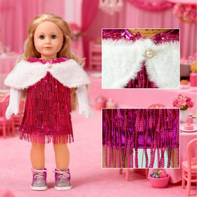 clbaby 18 inch doll lounge suit displayed for comfy everyday outfits