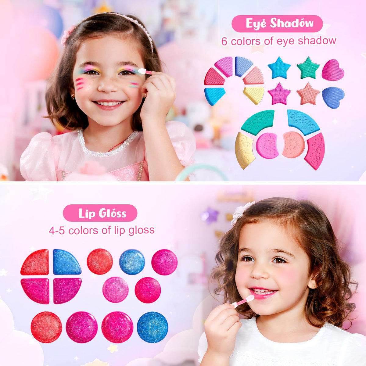 Cleboen mirror model A inside blind ball for portable touch-ups.
