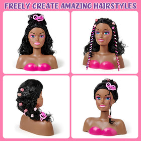 Cleboen daisy clips and braiders for easy styling ideas.