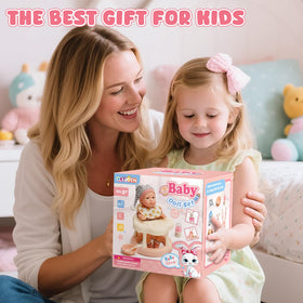 Cleboen bunny plush companion for bedtime stories and comfort