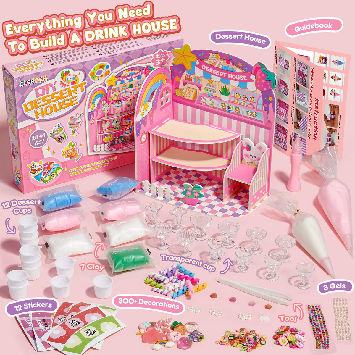 Cleboen mini dessert creation process: step-by-step fun for developing fine motor skills