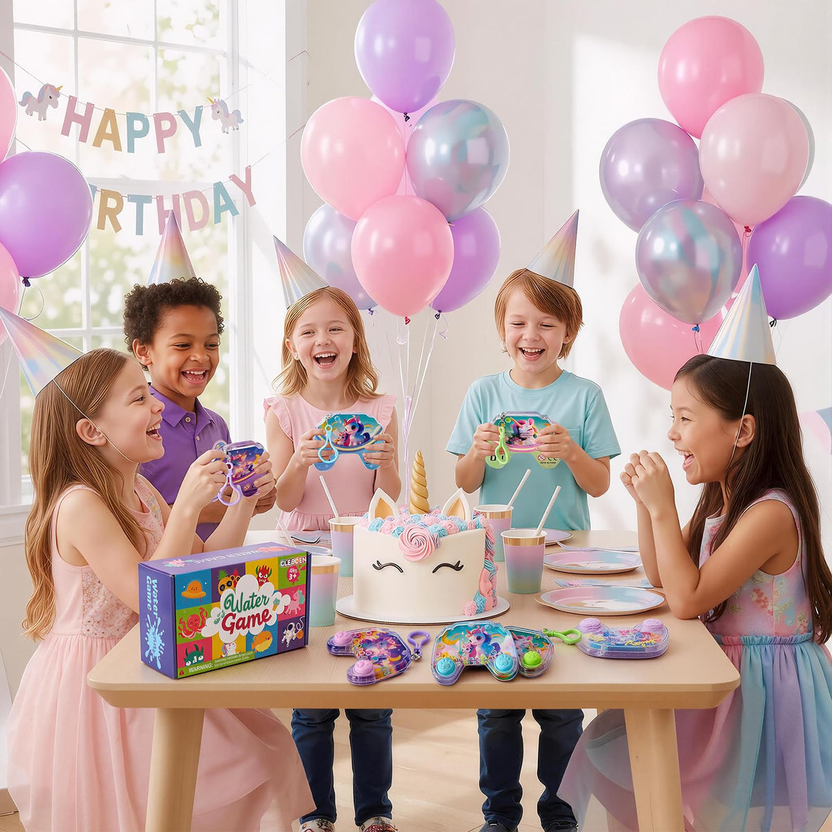 Cleboen portable playtime design fits small hands for easy operation and control