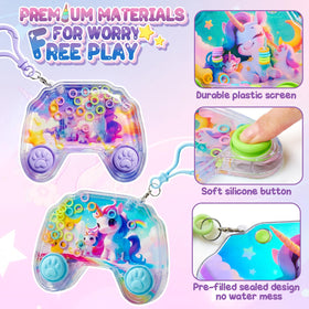 Cleboen prefilled water ring game keeps play ready and mess-free
