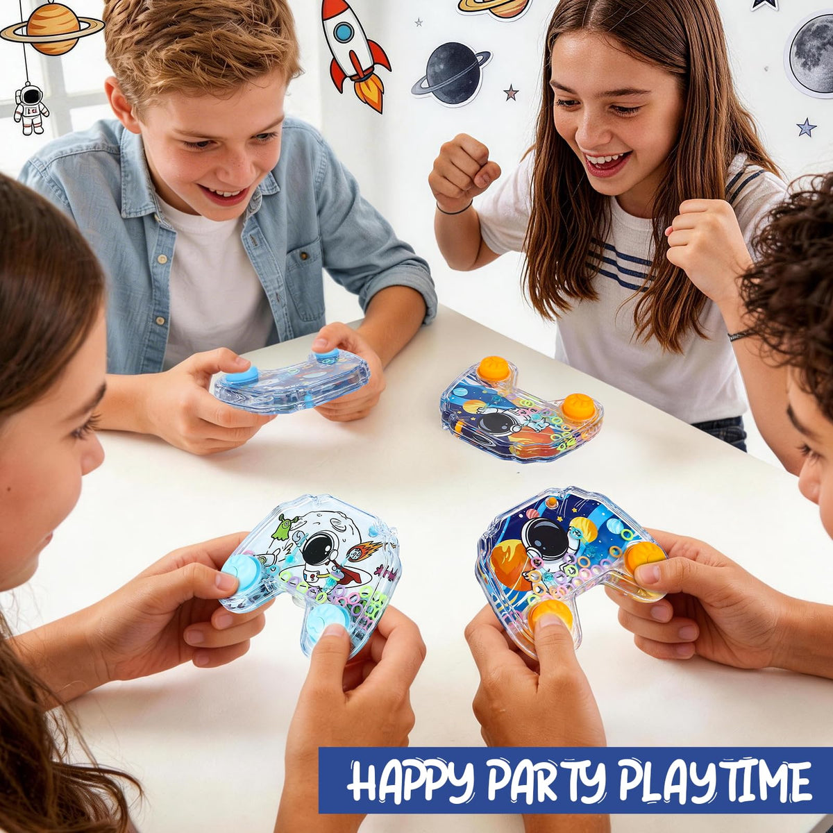 Cleboen prefilled water toss game, mess-free play right out of the box.