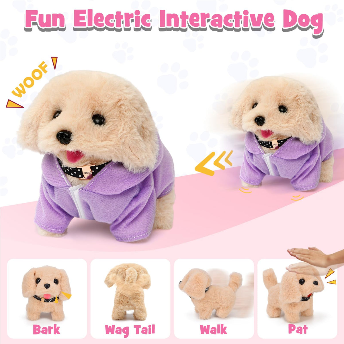 Cleboen puppy dress-up outfits encourage imaginative styling