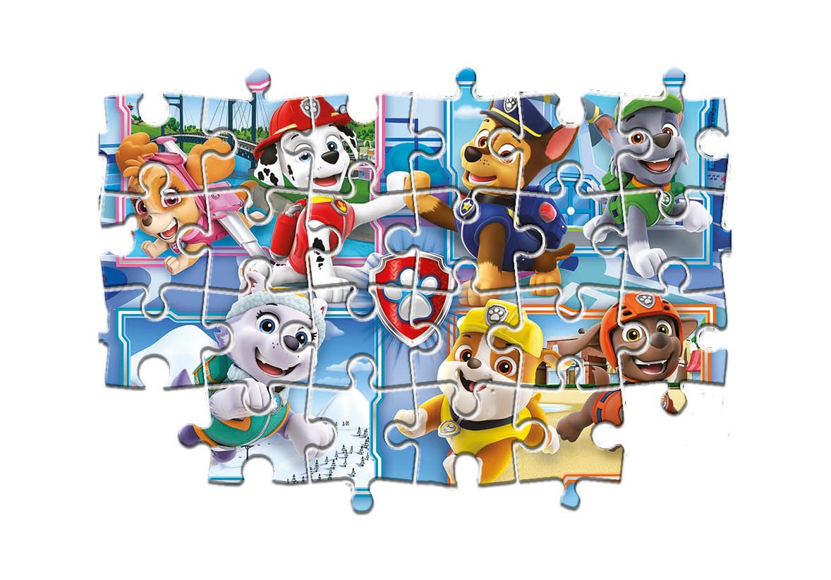 Clementoni Paw Patrol puzzle designed for ages 5+ and growing with play