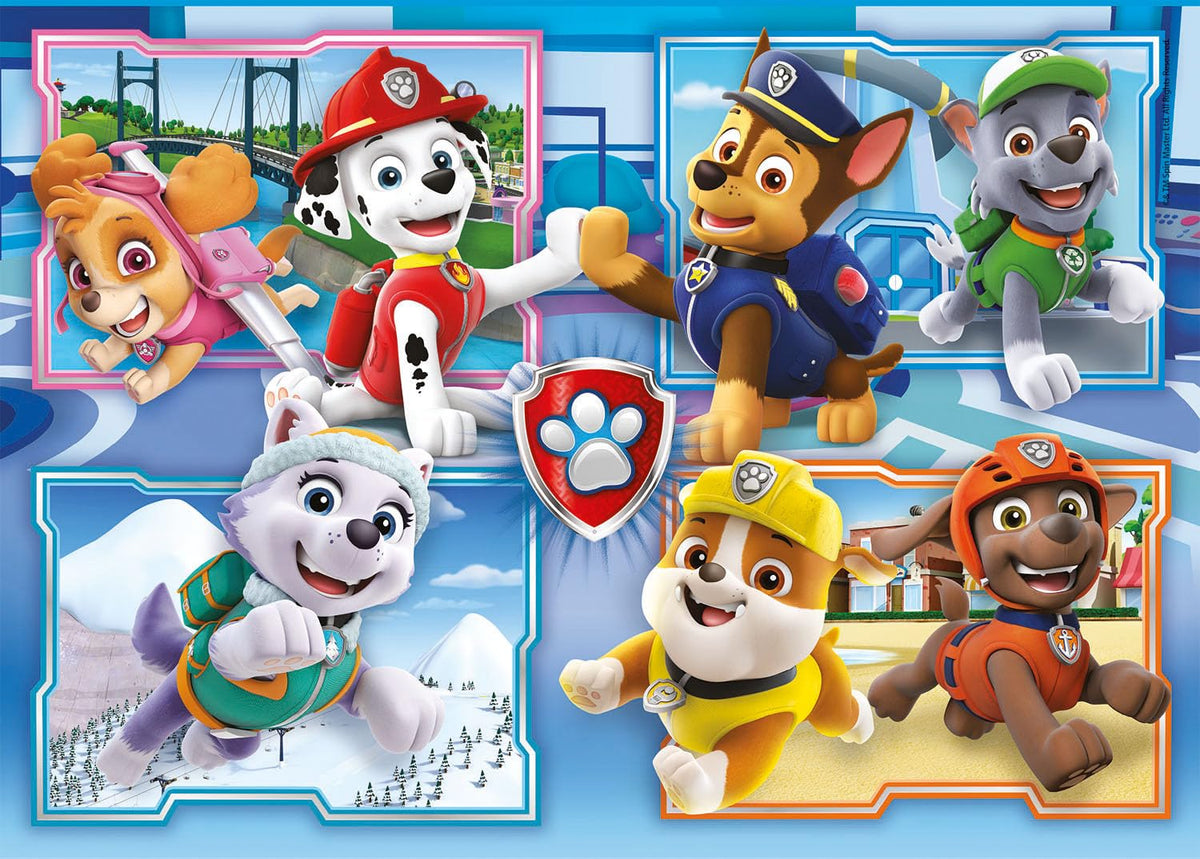 Clementoni Paw Patrol puzzle featuring beloved characters supports early problem solving