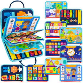 Clever Fox Play Busy Book car ride activity keeps toddlers engaged during travel
