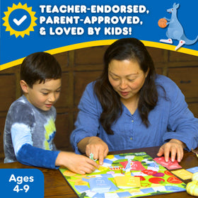 Clever Noodle Kangaroo Cravings rewards keep kids motivated during word practice.