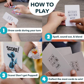 Clever Noodle Popped! game on table highlighting collaborative learning.
