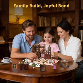 clicliet Book Nook Kit family-time project for teens and adults
