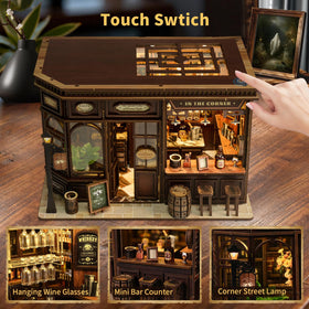 clicliet Book Nook Kit shelf décor enhances room ambiance