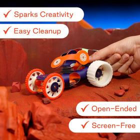 Clixo Mars Rover Pack glow-in-dark details spark night-time imagination