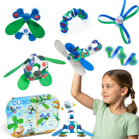 Clixo Window Travel Pack suncatchers brighten windows for creative play