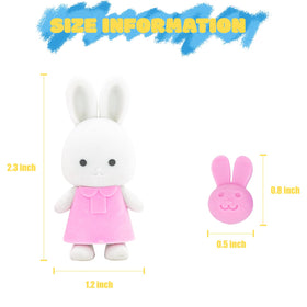 Clock King Easter erasers flower shape adds color to crafts and rewards.