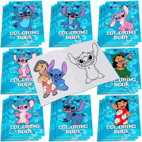 Cloira Stitch coloring books 24-piece set for party favors and gifts.