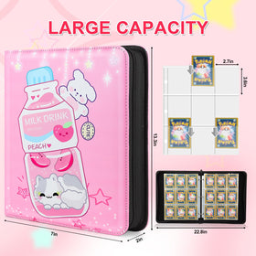 CLOKORIA durable water-resistant polyester binder guards cards