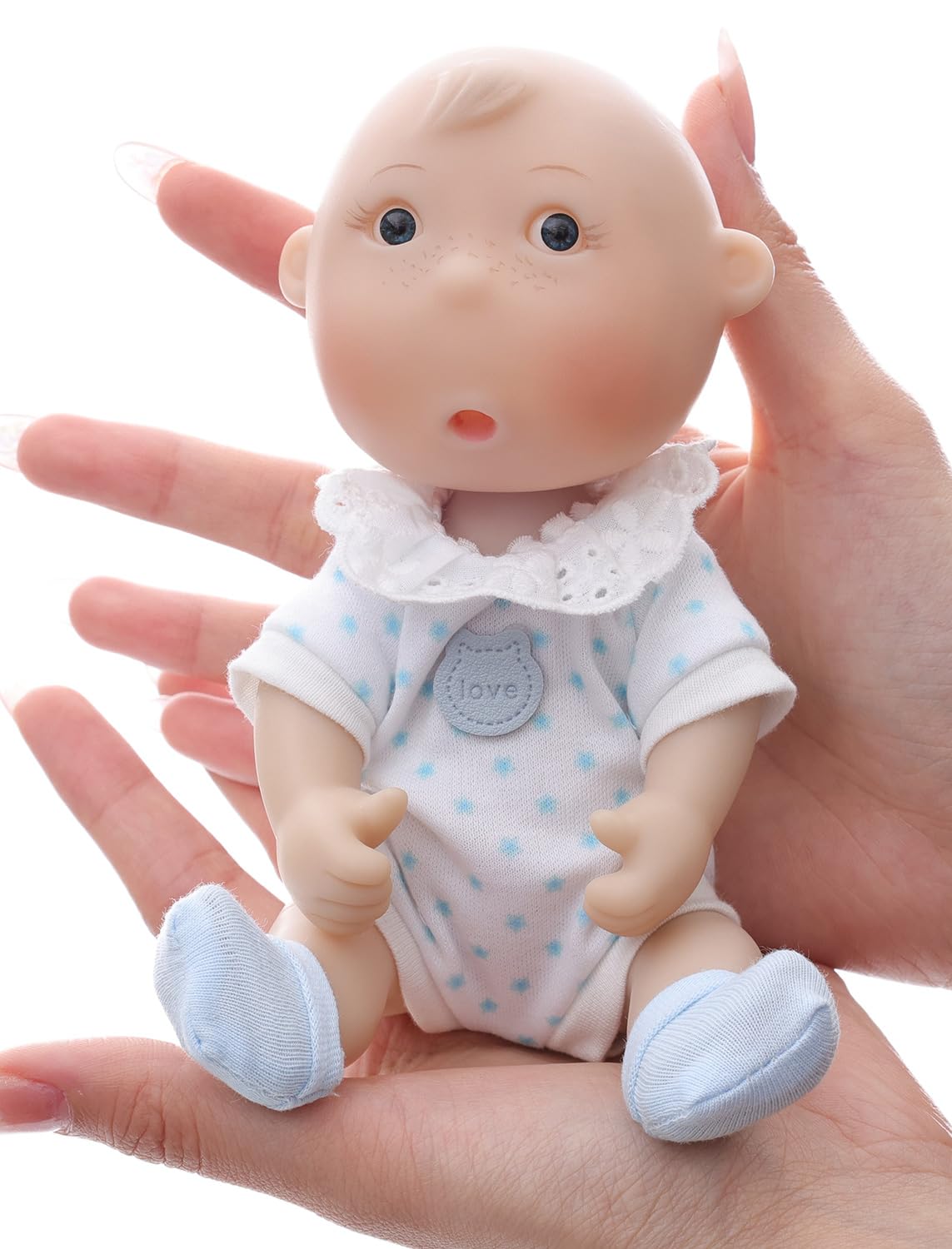 Cloveray Cute Potato Baby Doll soft vinyl body with a smooth feel