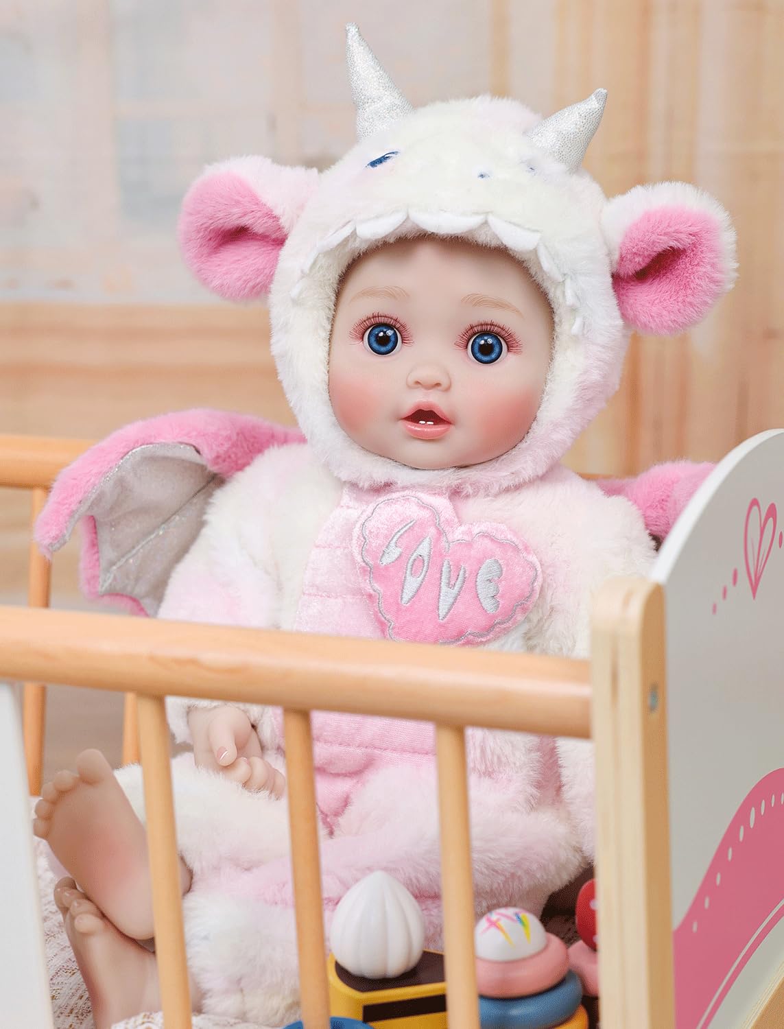 Cloveray Drayla in dragon costume sparks imaginative dress-up play