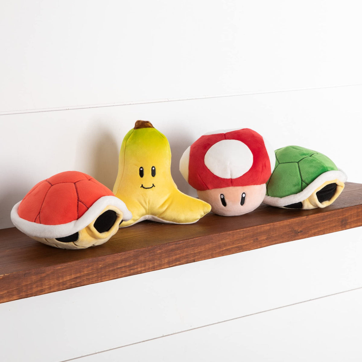 Japanese-designed plush with details that fans recognize from Mario Kart.
