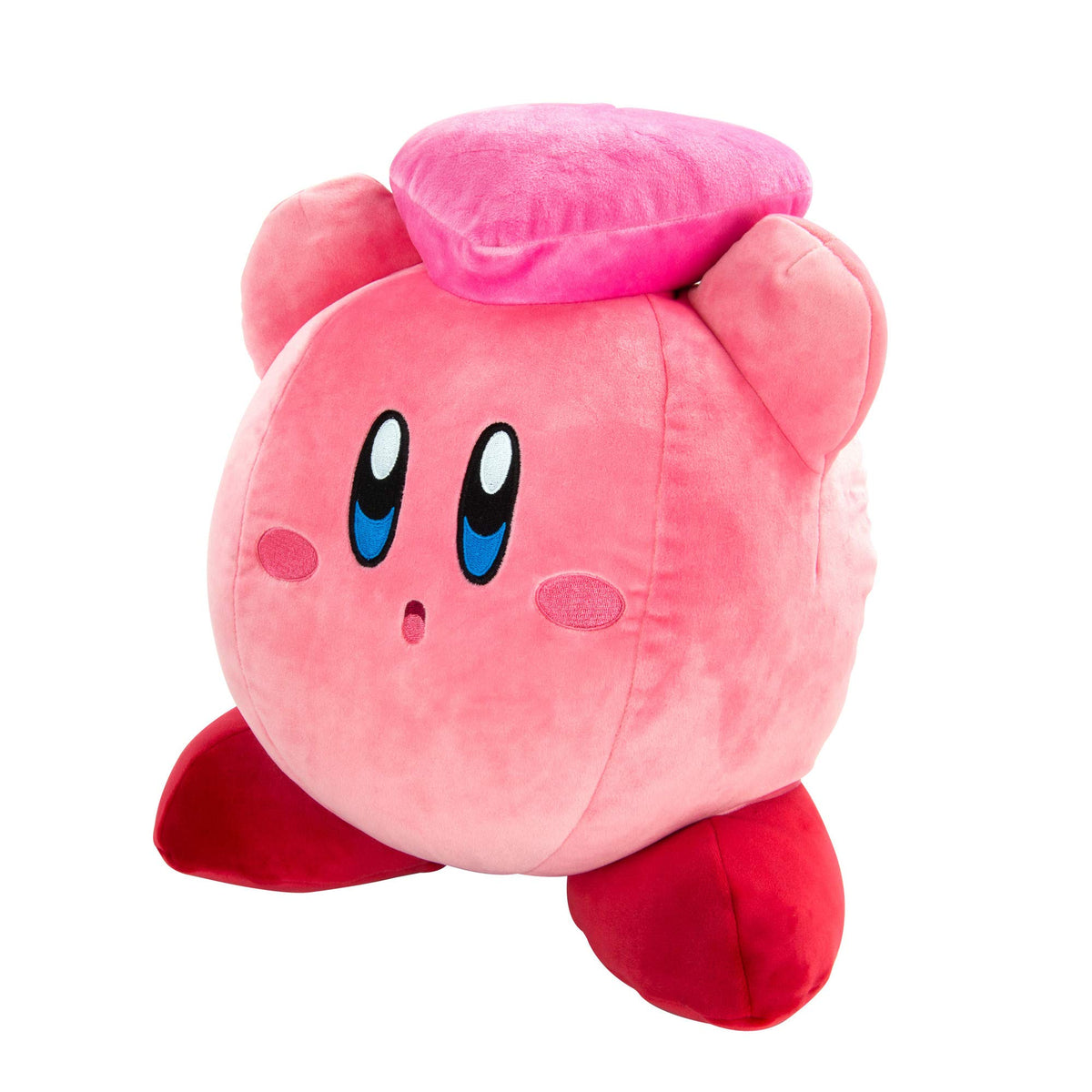 Club Mocchi Mocchi Kirby and Friend Heart plush 15-inch, soft and cuddly for play and display.