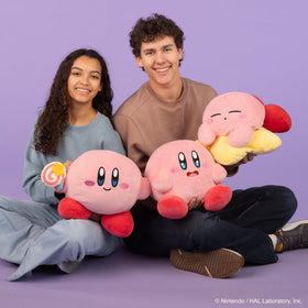 Club Mocchi Mocchi Kirby Dream Buffet plush Valentine gift vibe for gamers and friends.