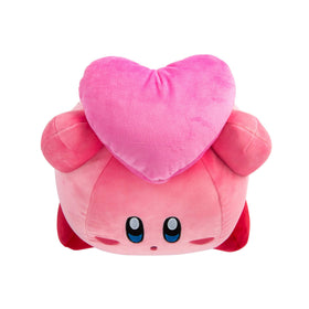 Officially licensed Kirby plush with squishy texture ideal for collections.