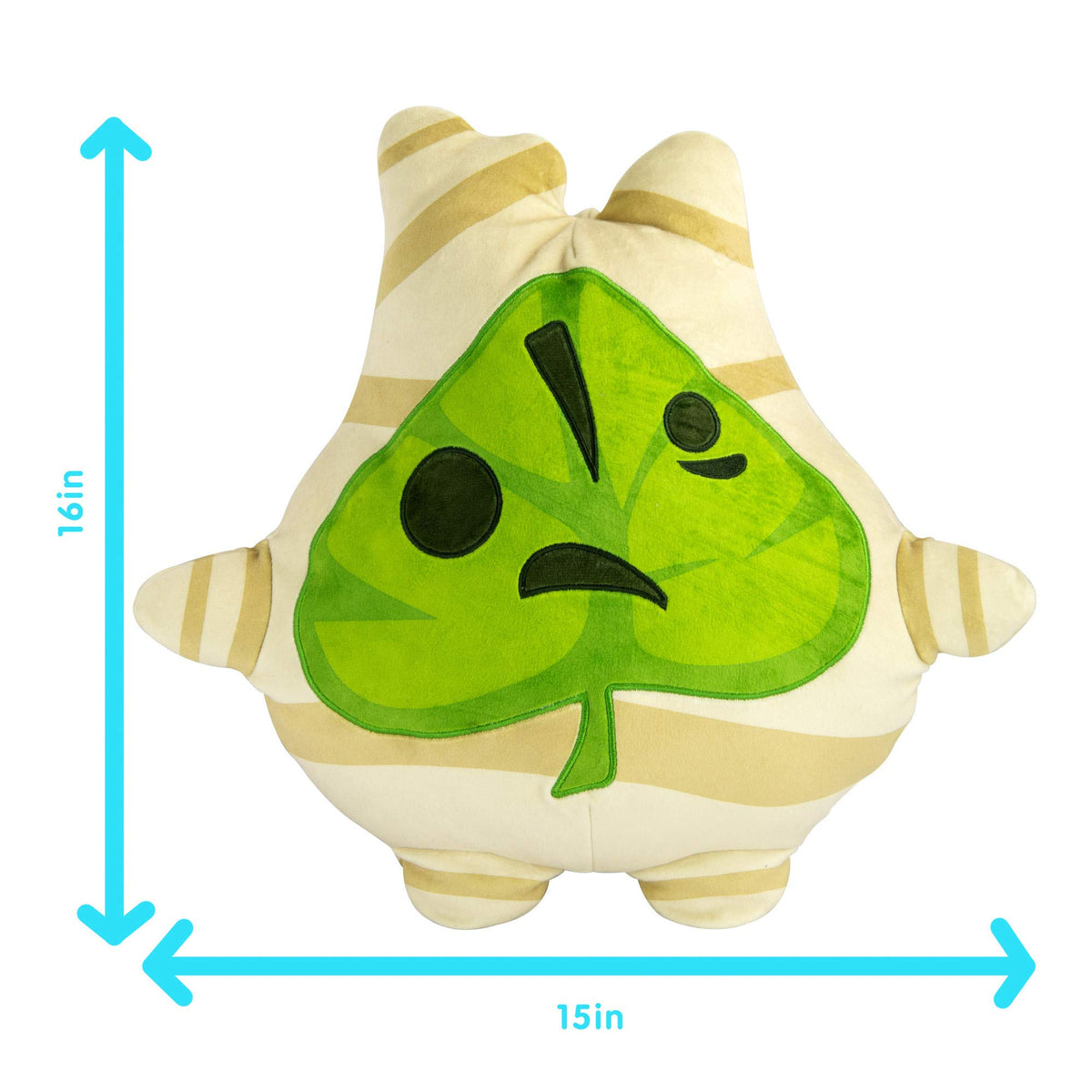 Close-up of soft fabric on Club Mocchi Mocchi Korok plush.