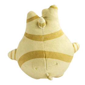 Korok plush from Zelda collection displayed with other Nintendo figures.