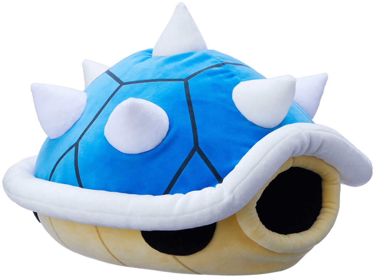 Huggable Spiny Shell plush from Club Mocchi Mocchi, perfect cuddle buddy.