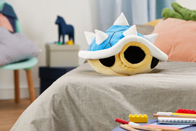 Spiny Shell plush by Club Mocchi Mocchi, soft texture for comforting naps.