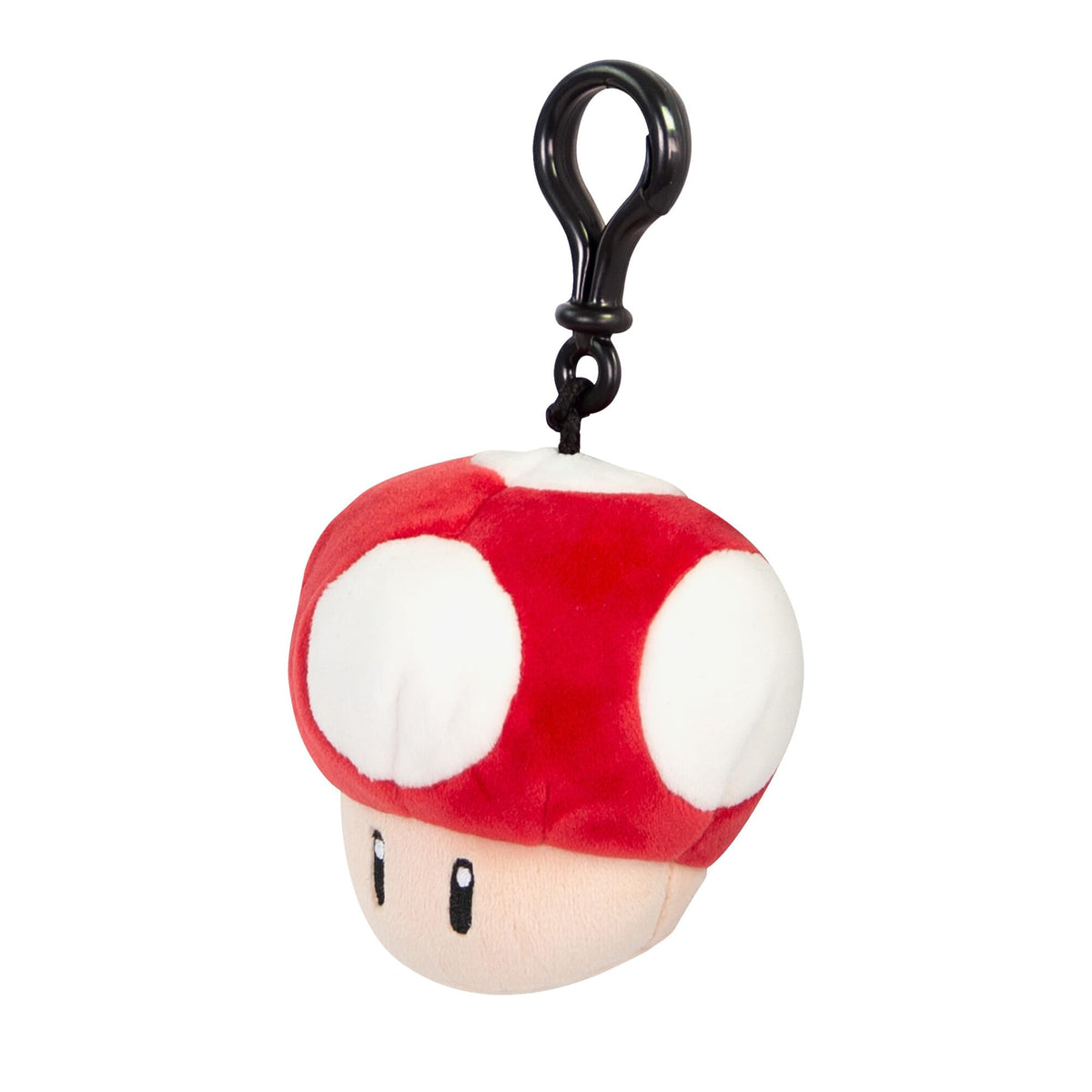 Club Mocchi Mocchi Mushroom clip-on plush, cuddly companion for hugs and desk decor.