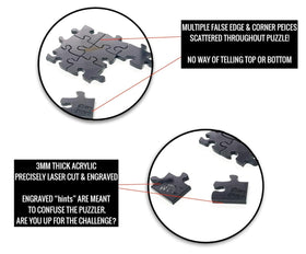 CM Originals Clearly Impossible 100-piece puzzle provides a compact beginner-friendly session.