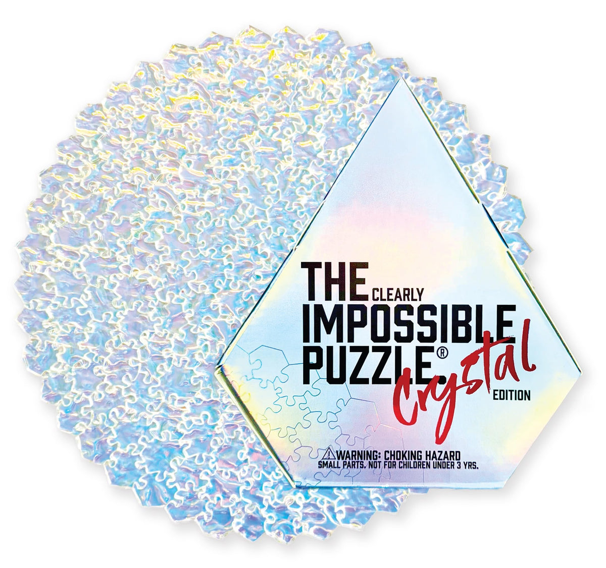 CM Originals Clearly Impossible puzzle 1000-piece box, a tough brain teaser for adults.