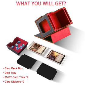 CMFYlive deck box showing magnet closure for secure transport